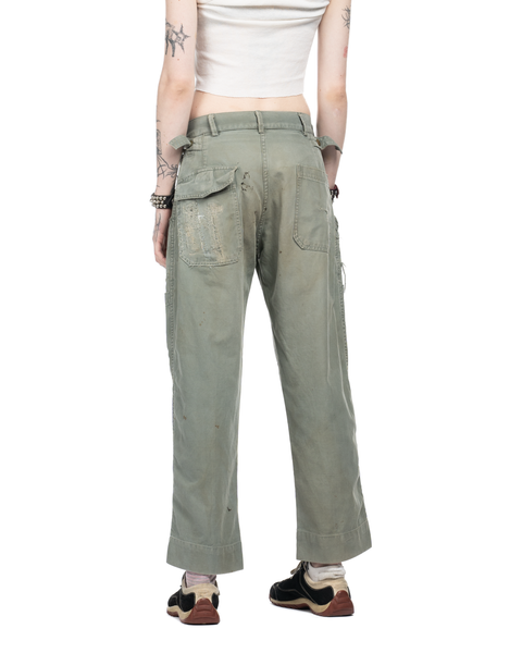 1950s Sage Green USAF Utility Trousers