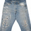 90's Thrashed Levi's 501 Denim - 32" x 25.5"