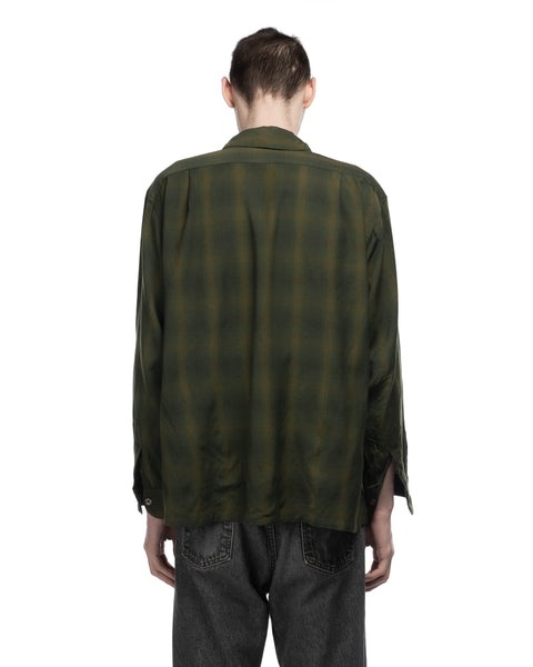 50's Pendleton Loop Collar Shirt - XL
