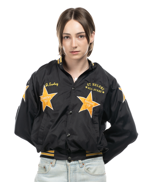 Y2K Star Varsity Jacket