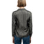 50's Metallic Loop Collar Shirt - Small