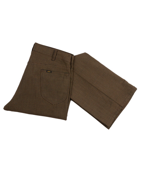 70's Houndstooth Lee Flares - 33" x 30"