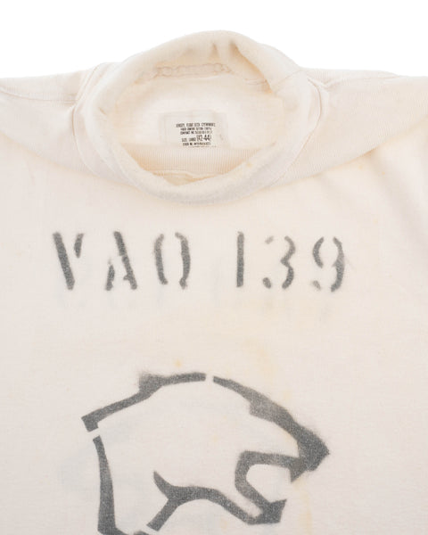 80's Flight Deck Mock Neck Tee - Large