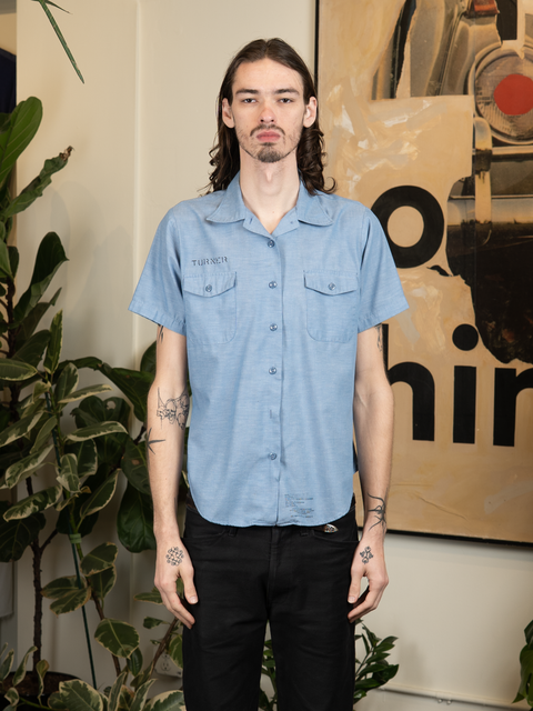 1970s USN Chambray Shirt