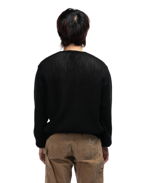 60's Italian Wool V-Neck Sweater - Large