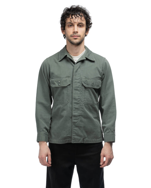 50's USAF Sage Green Utility Shirt - Medium