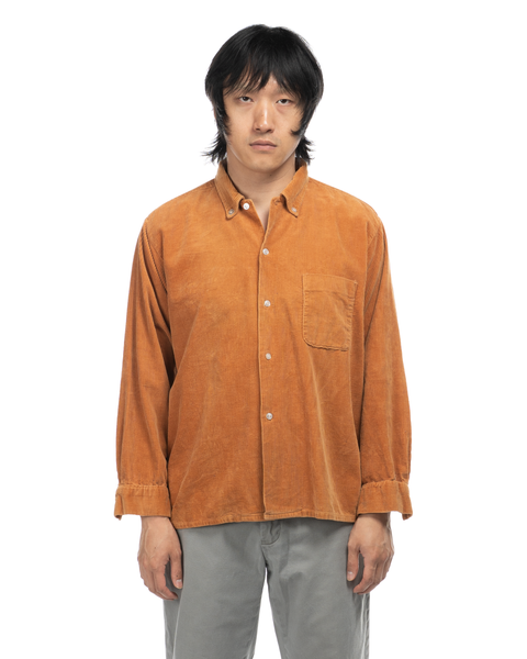 1960s Corduroy Oxford Collar Shirt