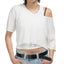 70's Cropped Tee - Medium