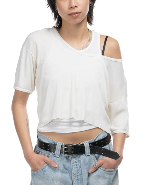 70's Cropped Tee - Medium