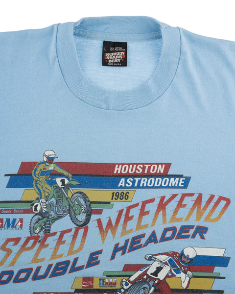 80's Speed Weekend Moto Tee - Medium