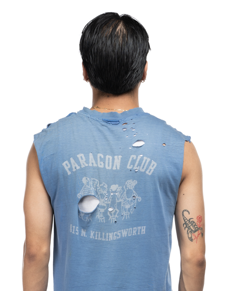 70s Chain-Stitched Killingsworth PDX Bar Tank - Large
