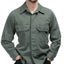 50's USAF Sage Green Utility Shirt - Medium
