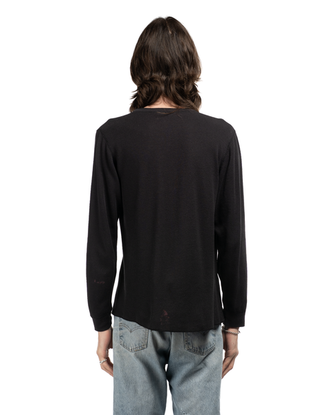 1990s Henley Waffle Thermal