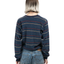 1970s Velvety Striped Sweatshirt