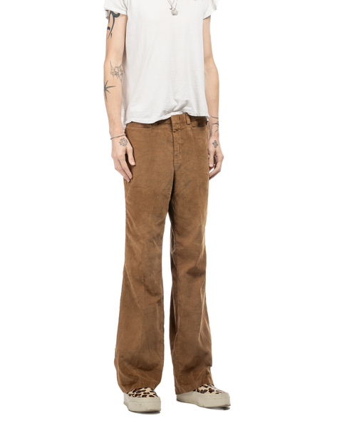1970s Velour Flared Trousers