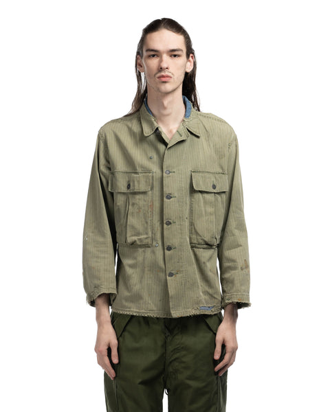 WW2 HBT Field Jacket - Large