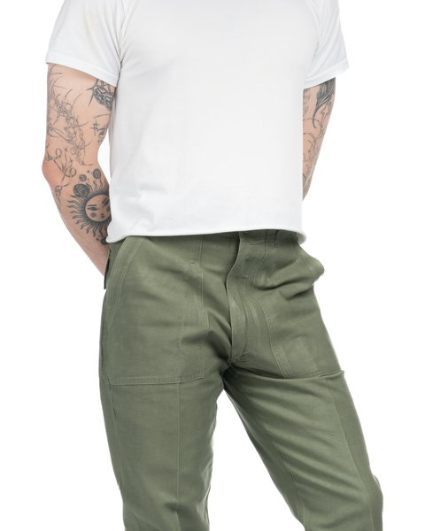60's Pressed OG-107 Utility Trousers - 31" x 30"