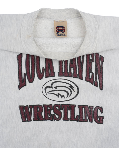 90’s Lock Haven Weave Sweat - Large