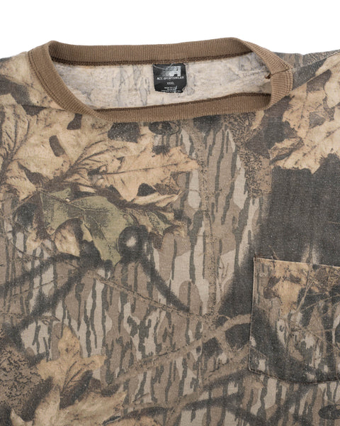90's Camo Pocket Tee - XL