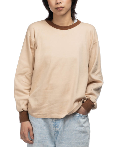 70's Long-Sleeve Ringer Tee - Small