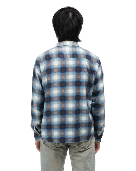 1960s Shadow Plaid Soft Cotton Flannel
