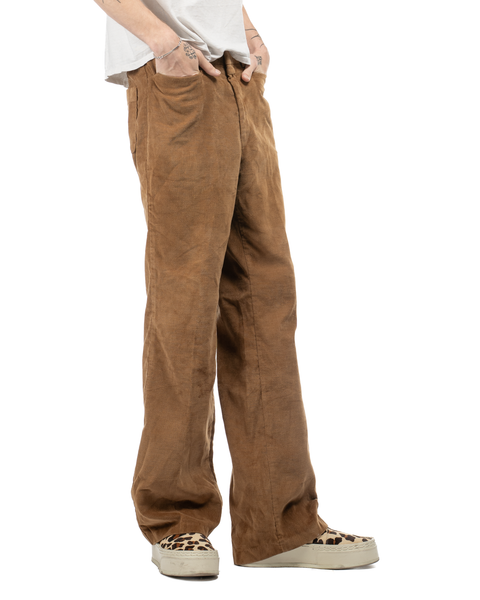 1970s Velour Flared Trousers