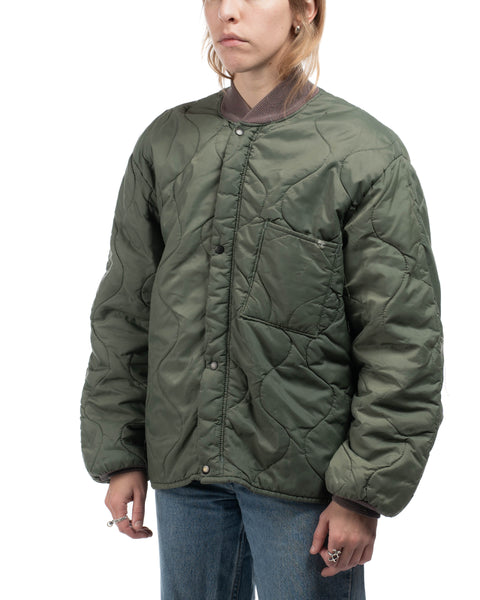 70's USAF Quilted Liner Jacket - Medium