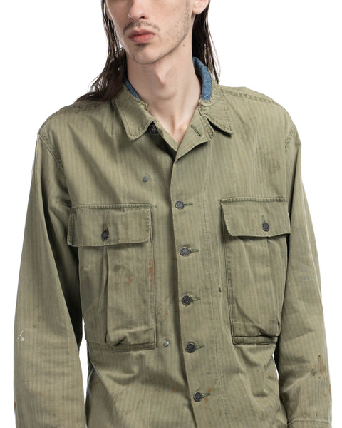 WW2 HBT Field Jacket - Large