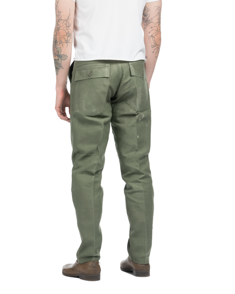 60's Pressed OG-107 Utility Trousers - 31" x 30"
