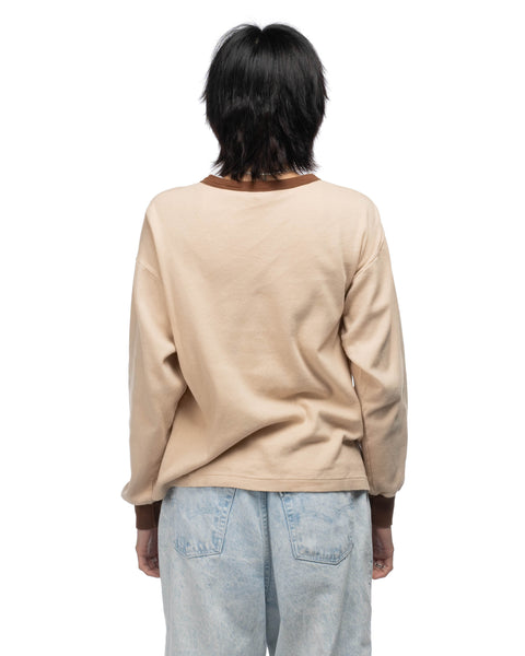 70's Long-Sleeve Ringer Tee - Small