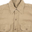 WWII Cropped Officer Shirt - Medium