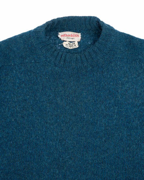 60’s Thrashed Elbow Patch Sweater - Small