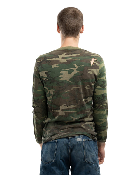 1990s Longsleeve Camo Tee