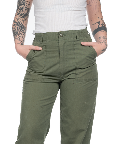70's OG-507 Utility Trousers - 27" x 28"
