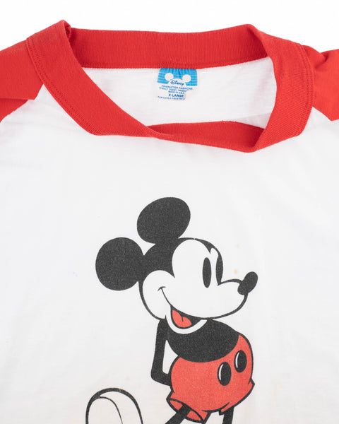 80's Mickey Raglan Tee - XL
