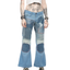 1970s Patched Levi's Flares