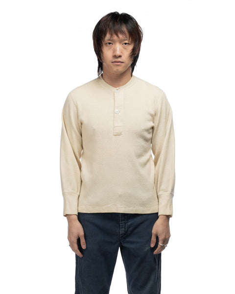 50's Military Henley - Medium
