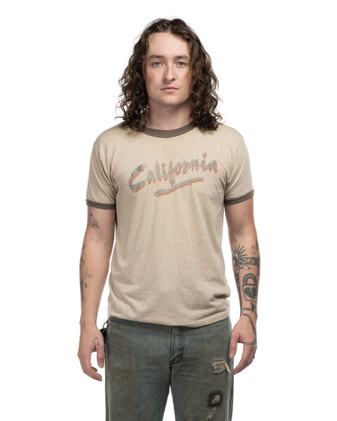 70's California Ringer Tee - XL