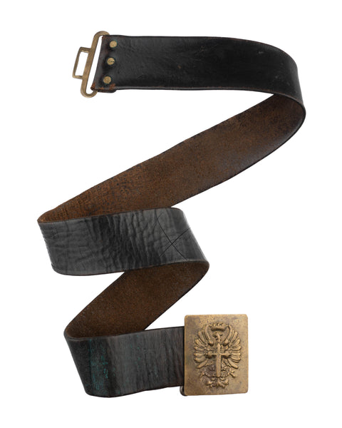 30's Spanish Military Belt - 24"-35"