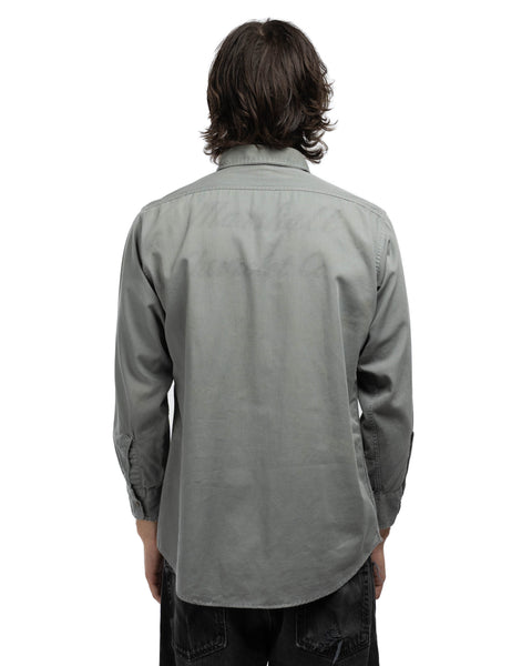50's Chain-Stitched Work Shirt - Medium