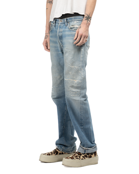 1980s Thrashed & Repaired Levi's Redline Denim