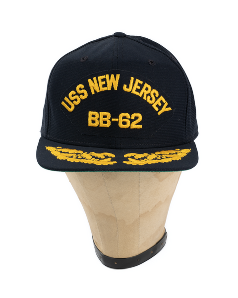 90's USS New Jersey Souvenir Hat - OS