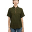 60's Oxford Zip Pullover Shirt - Large