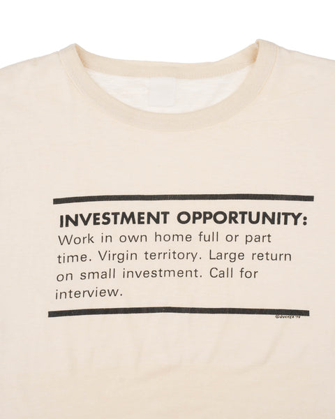 70’s Investment Opportunity Tee - Medium