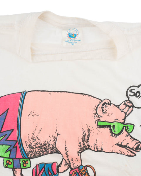 80's Piggy Tee - XL