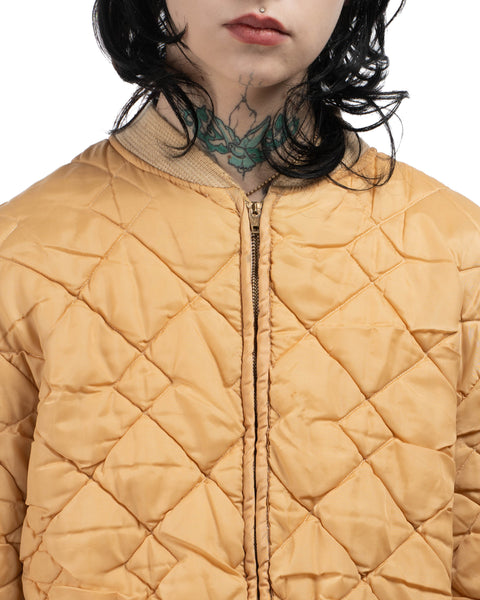 60's Quilted Liner Jacket - Medium