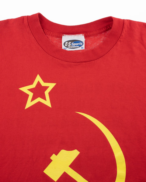 90's Boxy Communist Party Tee - Large