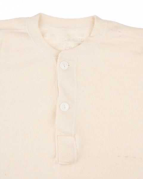 50’s Cropped Military Henley - Small