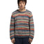 90's Cotton Color-Banded Sweater - Medium