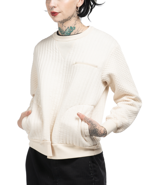 1960s Quilted Sweatshirt